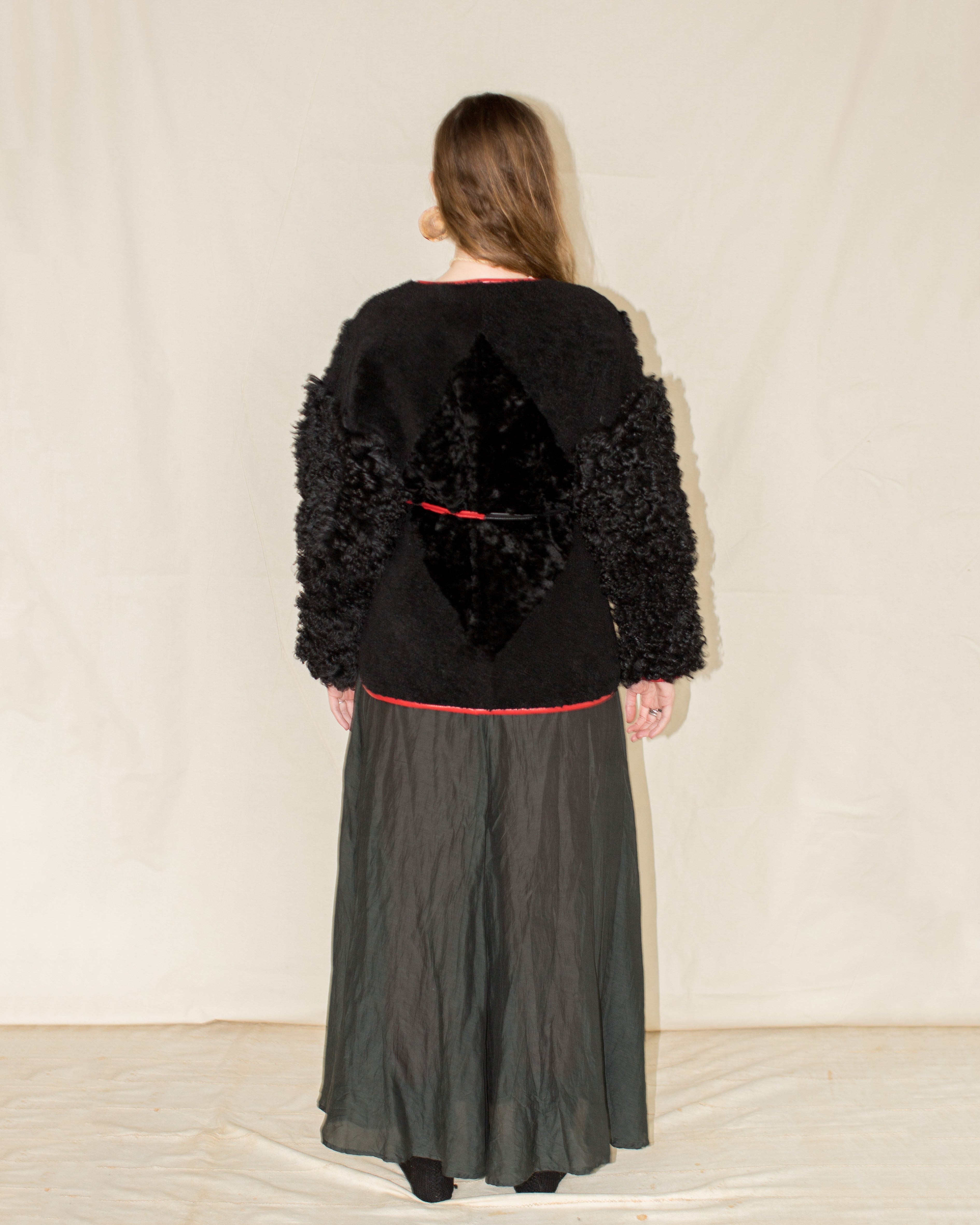 Diamond Jacket Red piping