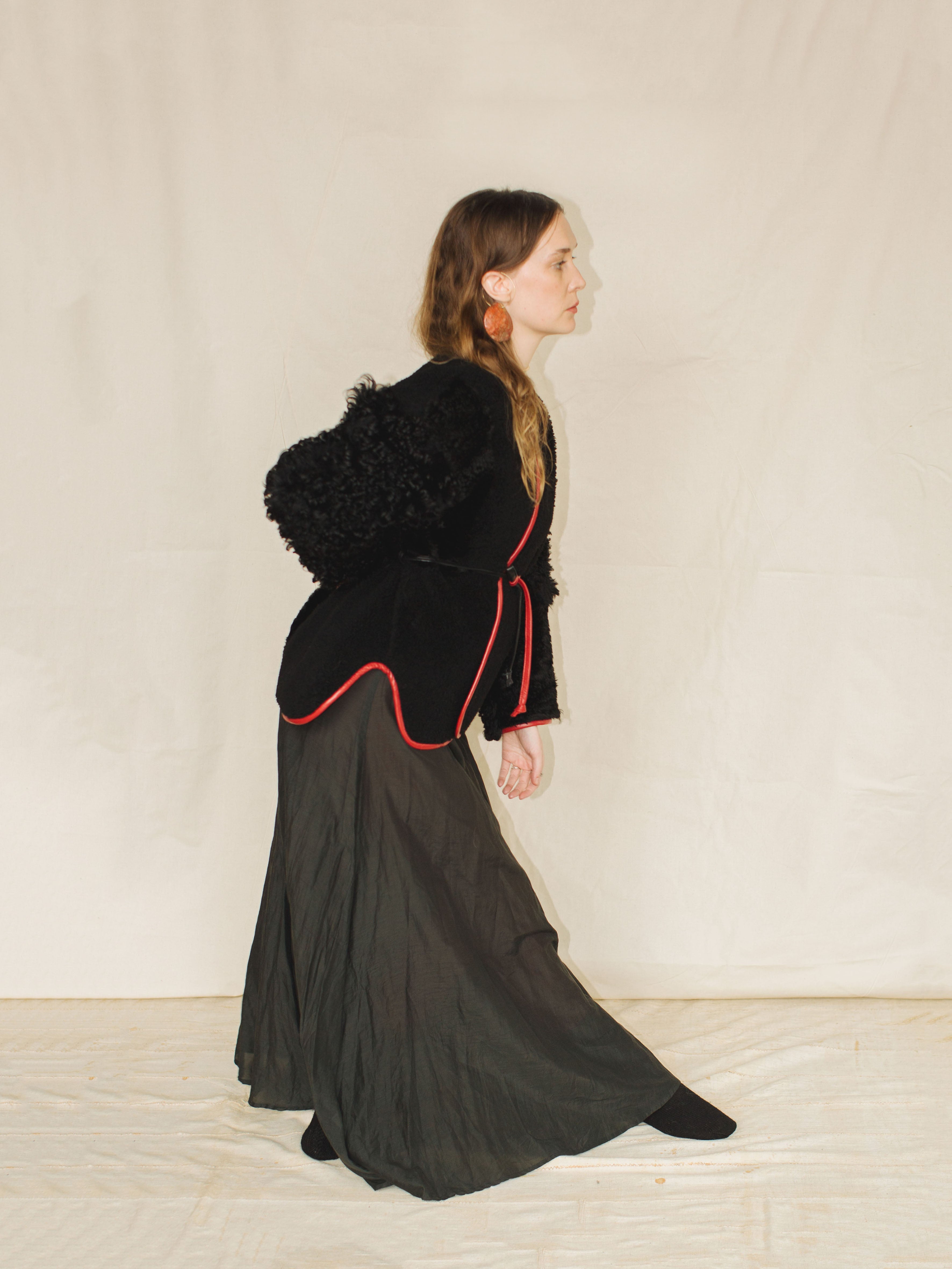 Diamond Jacket Red piping