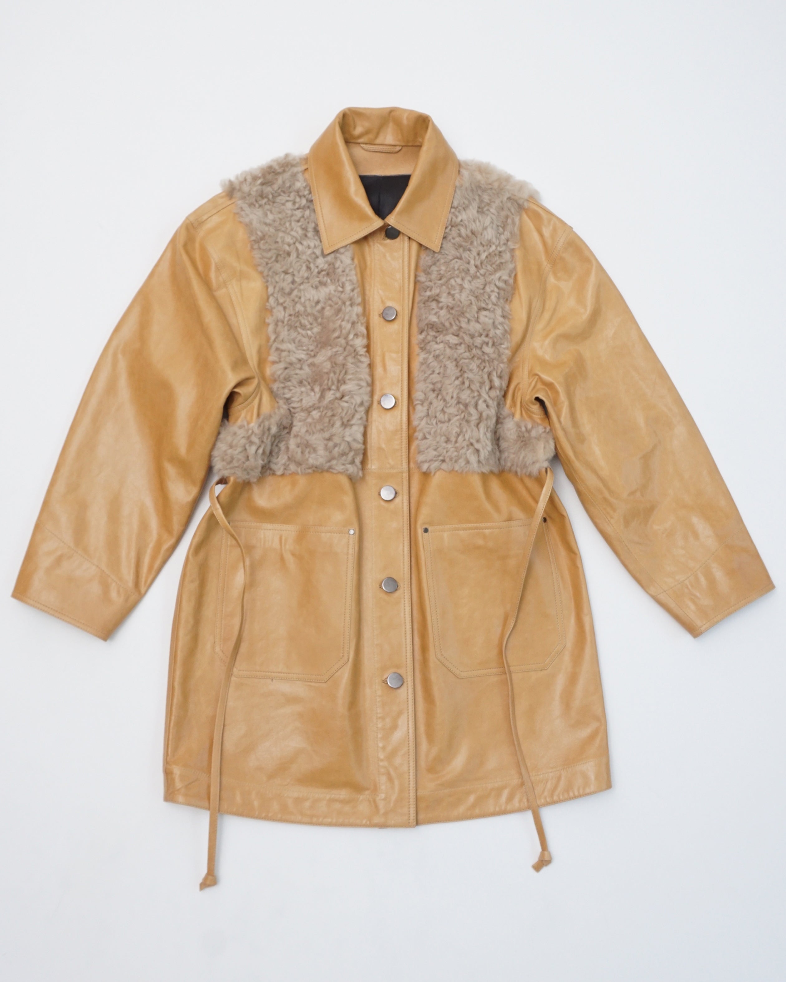 ARTISANAL CHORE COAT in bare/oat