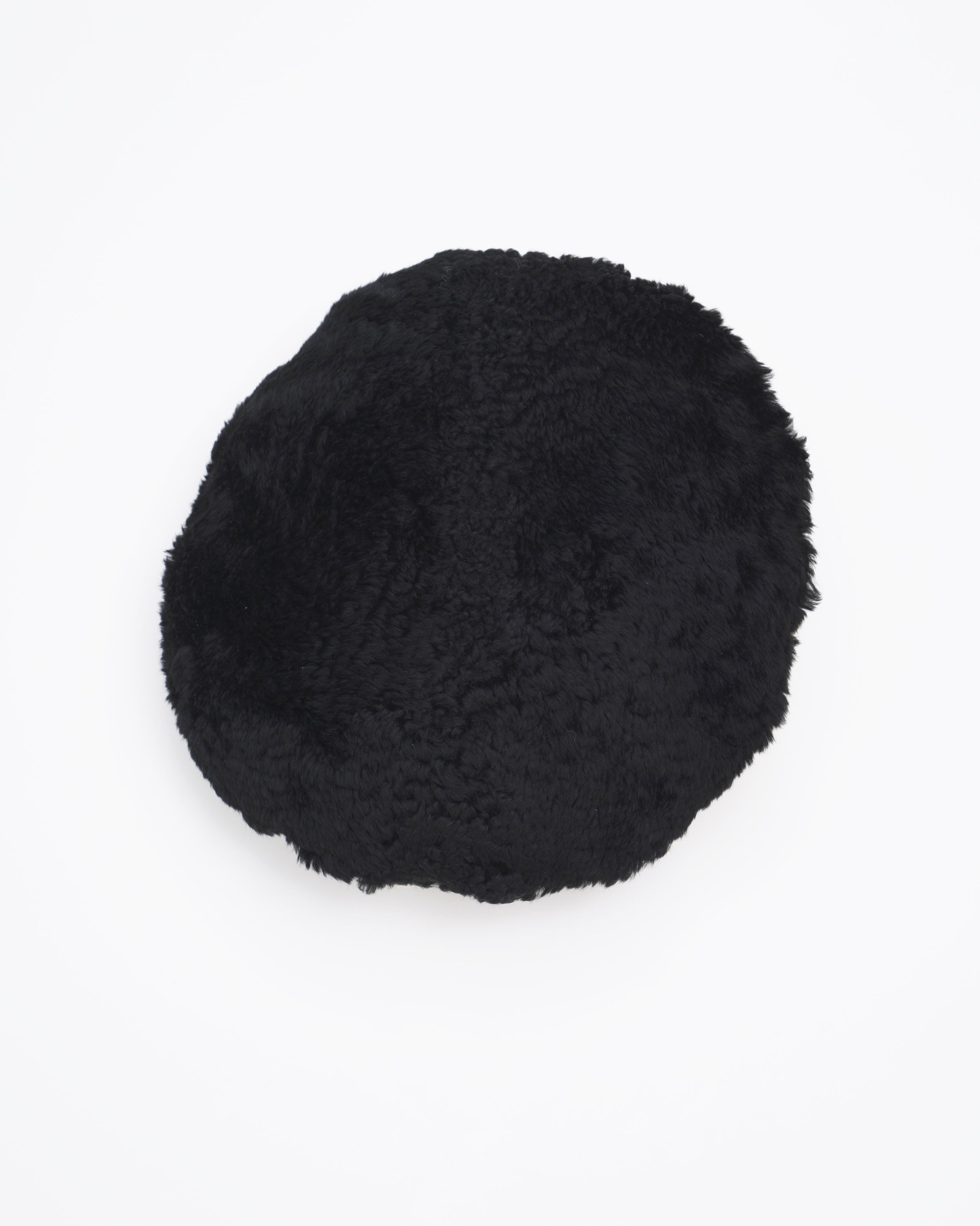 circle pillow black