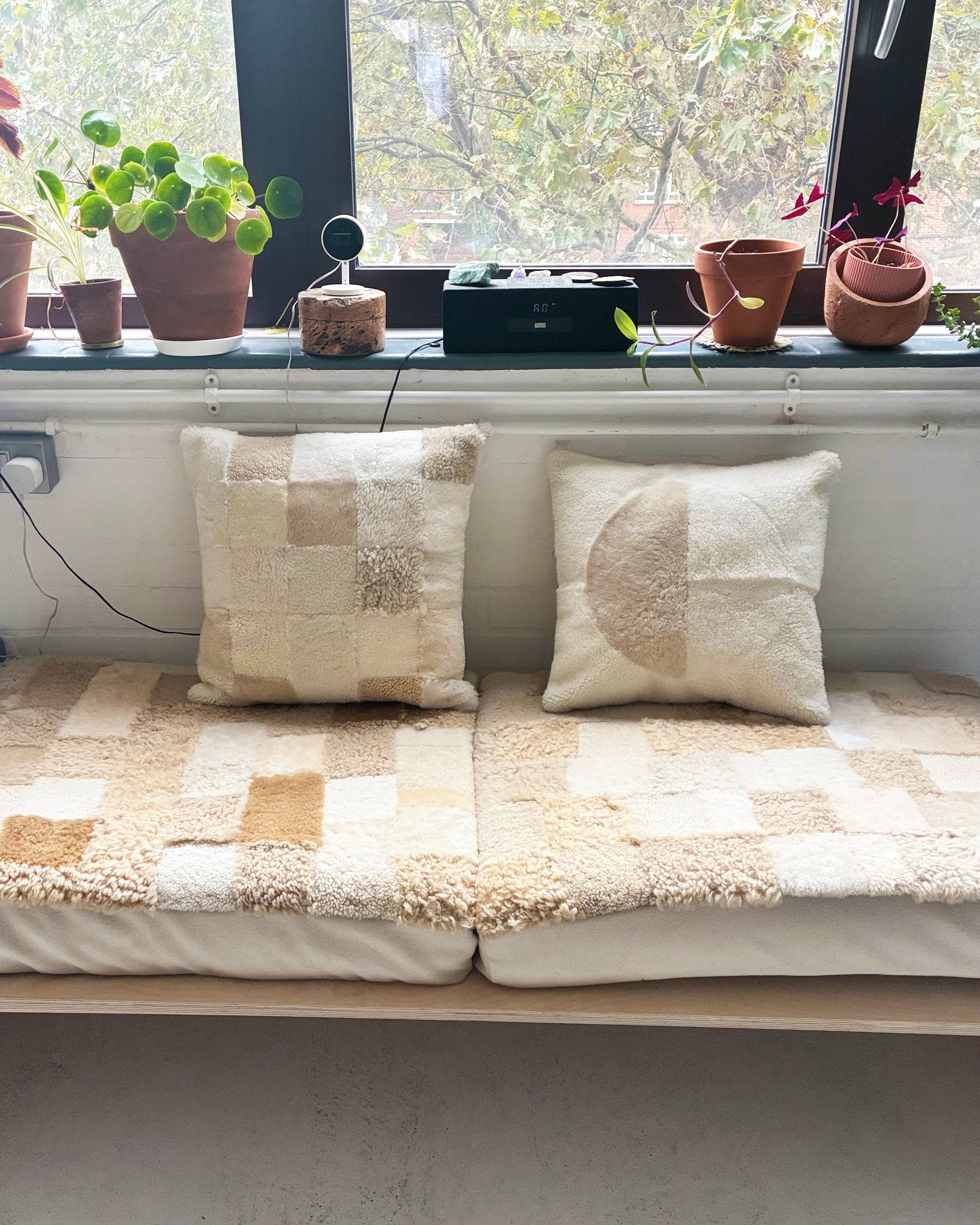 patchwork pillow 134