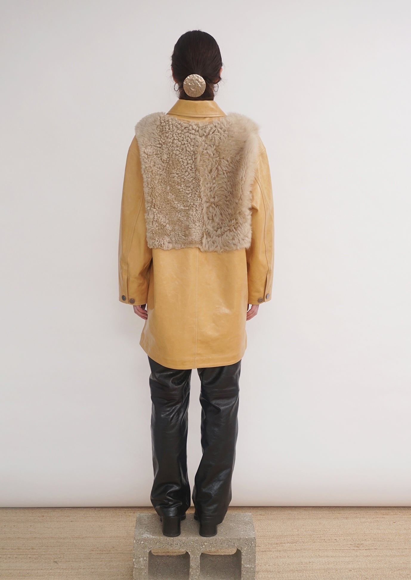 ARTISANAL CHORE COAT in bare/oat
