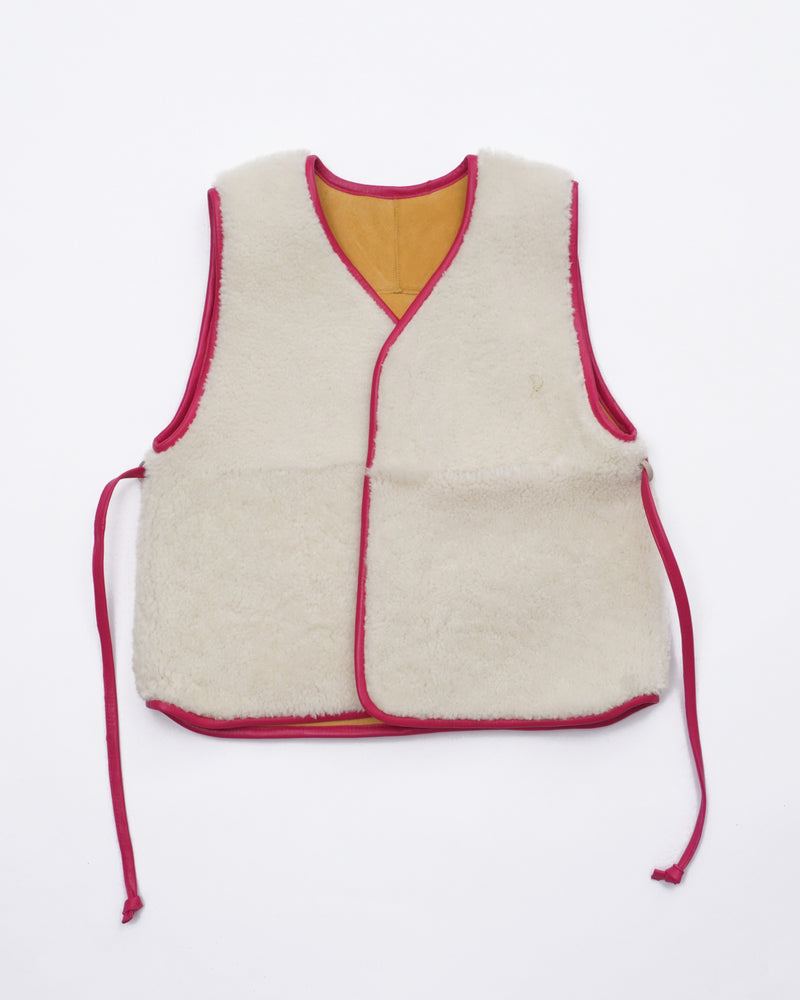 moon vest silica fuxia piping