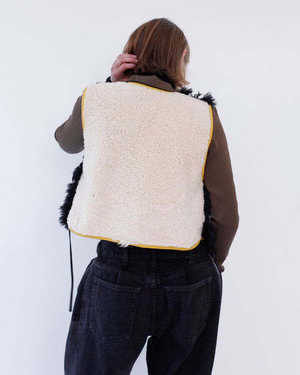 cropped transition vest