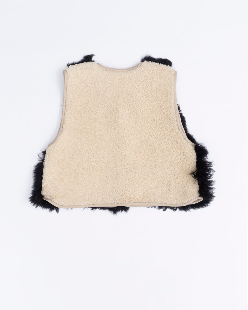 cropped transition vest