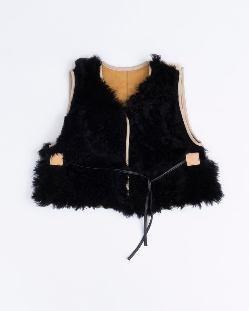 cropped transition vest