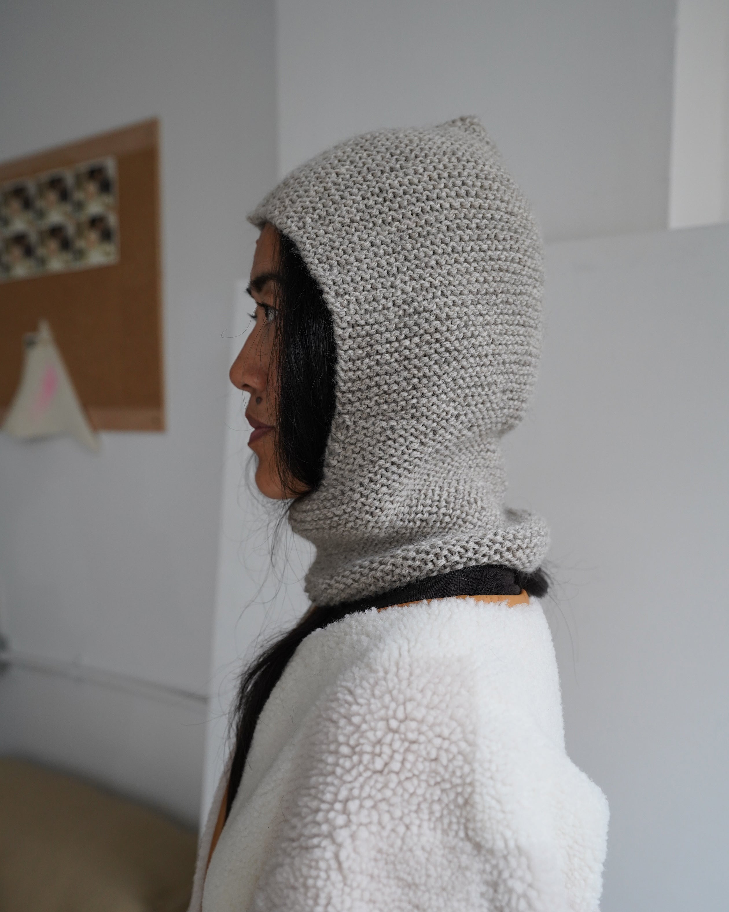 knit hood PRE-ORDER