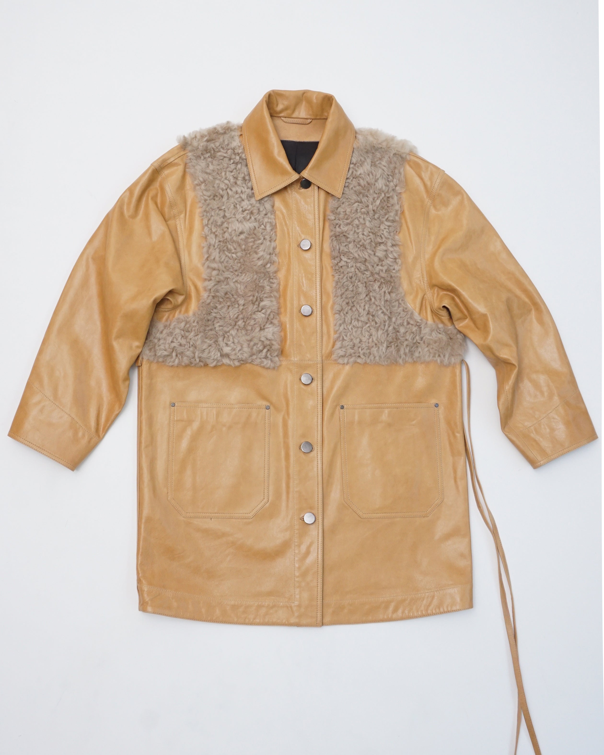 ARTISANAL CHORE COAT in bare/oat