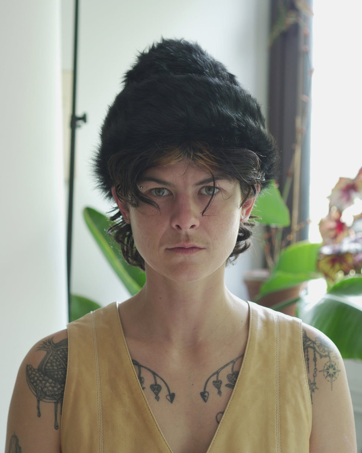 pixie hat black mosso