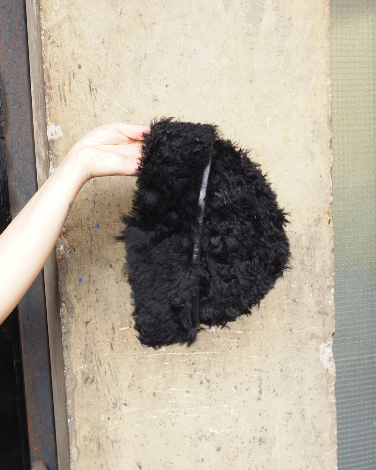 pixie hat black mosso