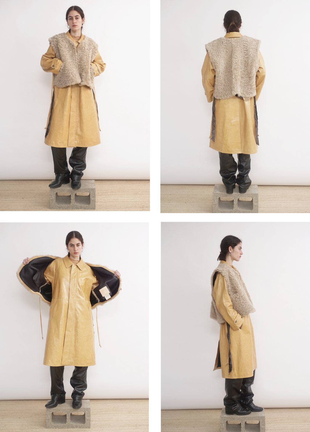 transition vest in mosso