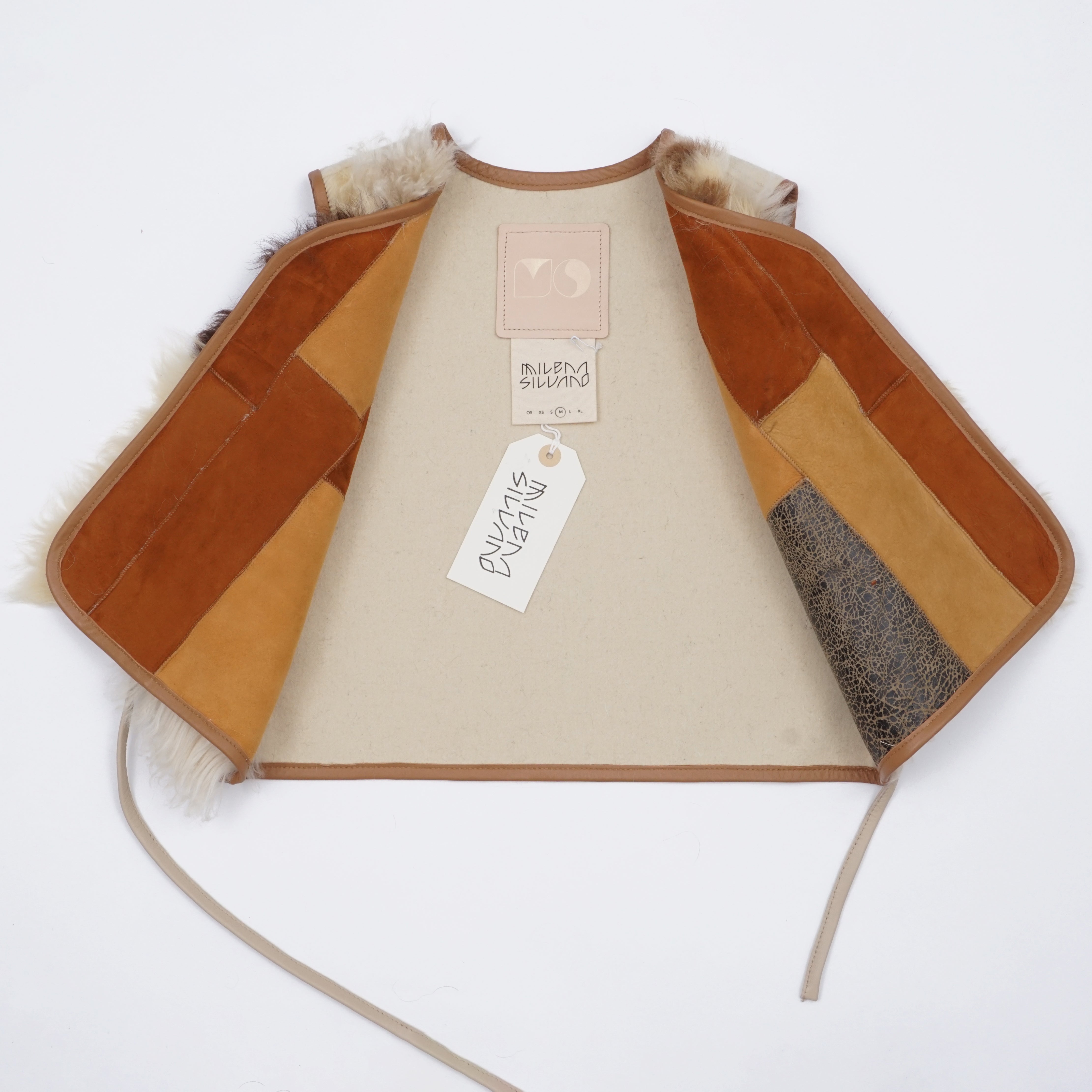 patchwork zazen vest